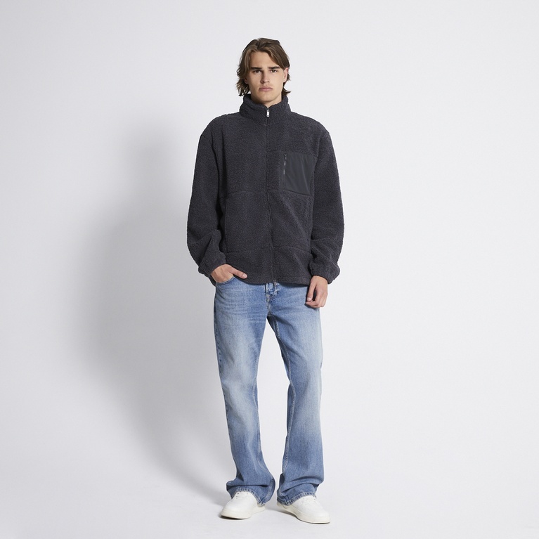 Pile jacket "Mount" Dark Grey